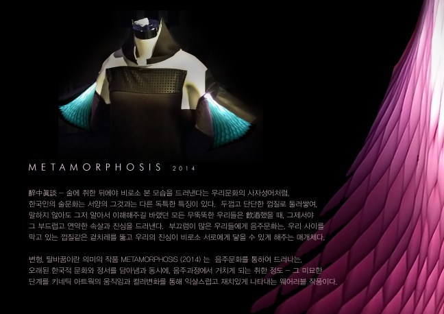 취중진담, 술에 반응하는 웨어러블 아트, 2014 